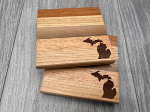 State of Michigan Coasters - Design 4 State of Michigan Coasters - Design 4
