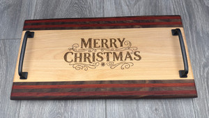 "Merry Christmas" Serving Tray - Design 1