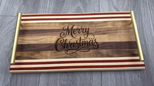 "Merry Christmas" Serving Tray - Design 2