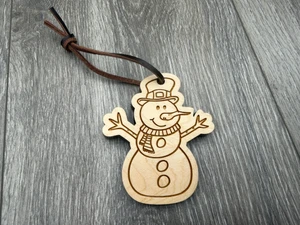 Snowman Shaped Ornament