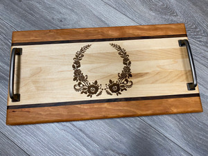 Fancy Serving Tray (Wreath) Fancy Serving Tray (Wreath)