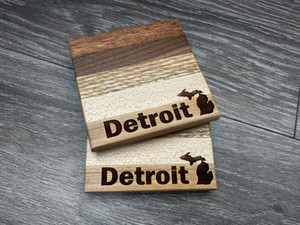 "Detroit" Coasters
