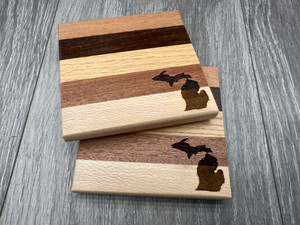 State of Michigan Coasters - Design 1 State of Michigan Coasters - Design 1