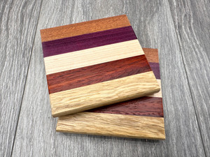 Colorful Stripe Coasters