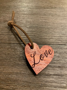 Love Padauk Heart Love Padauk Heart
