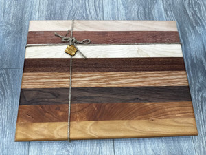 Large Eight Stripe Cutting Board (12X16)