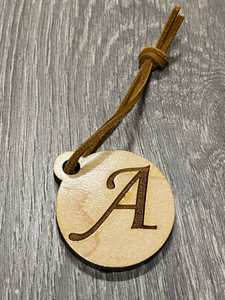 Monogram Gift Tags (A-Z) (Maple Wood) Monogram Gift Tags (A-Z) (Maple Wood)