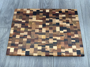Chaotic End Grain Butcher Block Chaotic End Grain Butcher Block