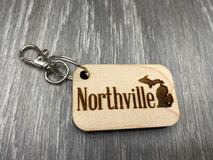 "Northville" Keychain (1.25X2) "Northville" Keychain (1.25X2)