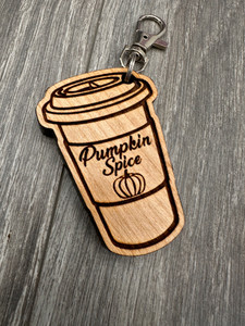 Pumpkin Spice Keychain Pumpkin Spice Keychain