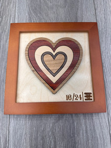 Radiating Hearts (Five Woods) - # 16/24 Radiating Hearts (Five Woods) - # 16/24