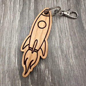 Rocket Keychain