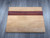 Large Elm Cutting Board w/ Colorful Stripes (12X16)