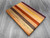 Medium Colorful Striped Cutting Board