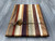 Colorful Random Stripes Cutting Board