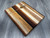 Brownscale Random Stripes Cutting Board