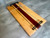 Large Striped Serving Tray (Padauk) - Design 2