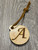 Monogram Gift Tags (A-Z) (Maple Wood)