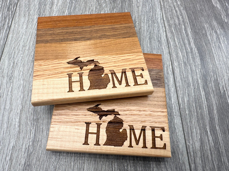 Michigan "Home" Coasters