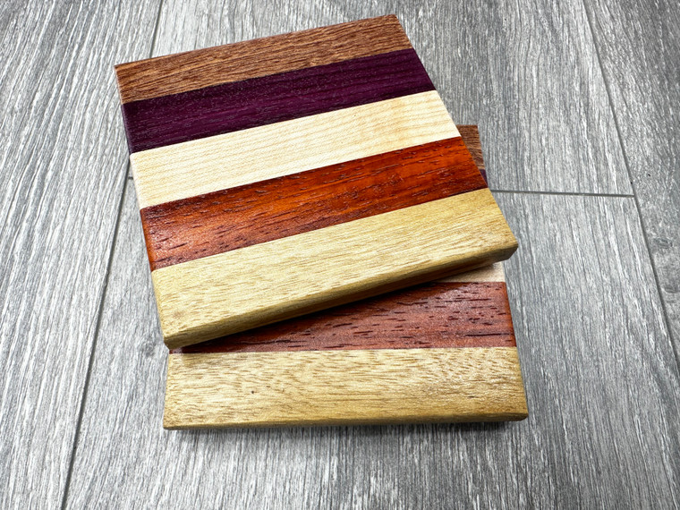 Colorful Stripe Coasters