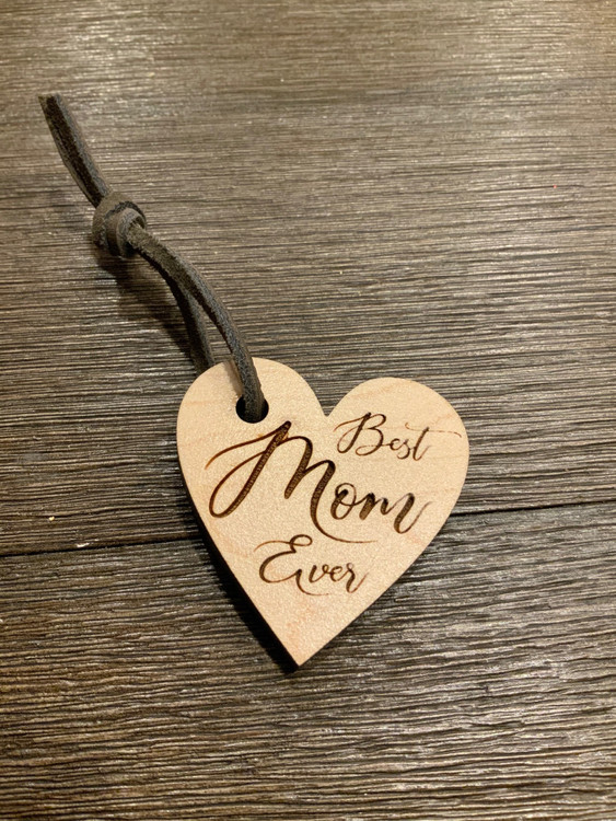 Best Mom Ever Maple Heart