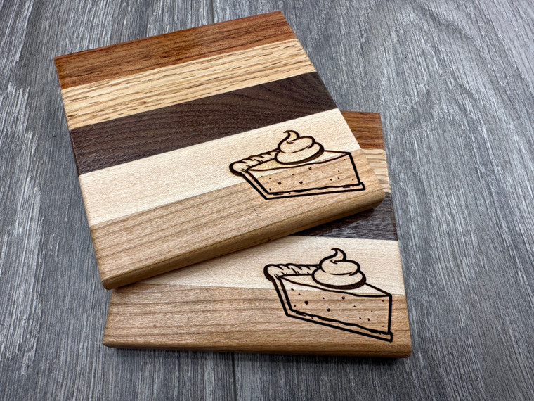Pumpkin Pie Coasters