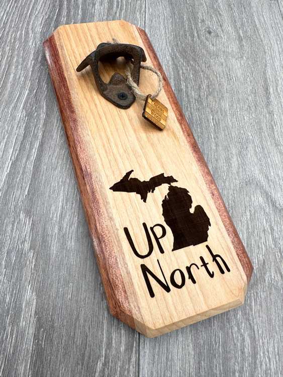 "Up North" Michigan Bottle Opener