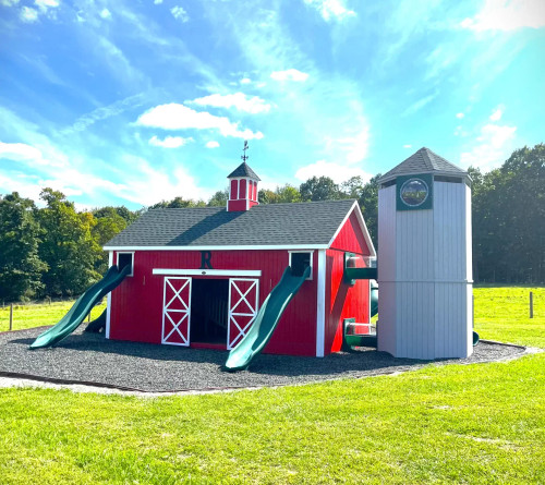 Custom barn playground