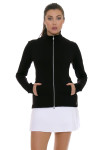 Sofibella Women's Basic UV Protect Fitted Black Jacket SFB-6006