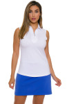 EP Women's Basics Sail Blue Knit Pull On Golf Skort