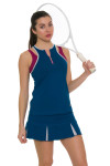 Sofibella Women's Flavor Of Wine 13" Pleated Tennis Skirt