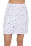 Greg Norman Women's Essentials Brush Circle Pull On Golf Skort