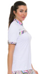 GGBlue Women's Inspire Nova Golf Short Sleeve Shirt GG-E1039-3557 Image 3