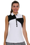 GGBlue Women's Velocity Jewel Golf Sleeveless Shirt