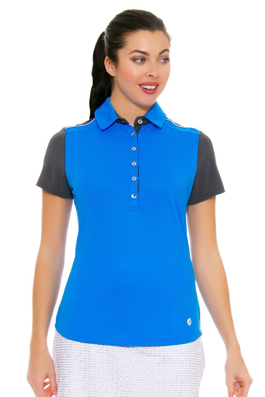 GGBlue Women's Turks & Caicos Dylan Caribbean Golf Polo Shirt GG-E1008 ...