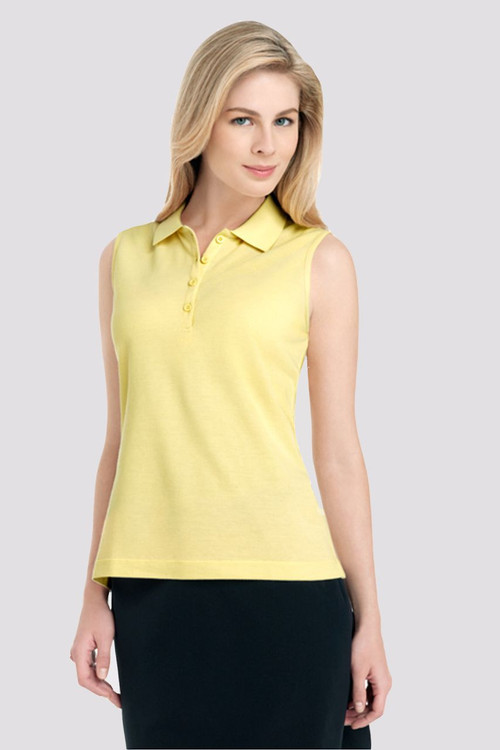 ladies yellow golf tops