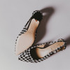 Harmon Houndstooth Kitten Heel