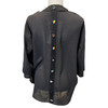 Black Shirt W/ Colored Buttons