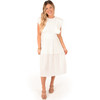 Chloe Dress Linen White