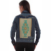 HC835 Patchwork Denim Jacket