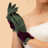 Henrietta Glove Fern/Damson