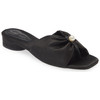 Tara Black Satin