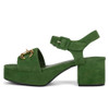 Timeless Green Suede