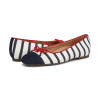 Klara Navy White Stripe