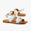 Pyramid Stud Sandal White