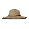 Dahlia Wide Brim Black Hat