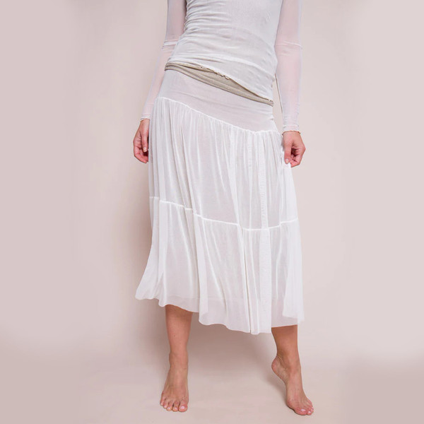 Dior Cream Skirt