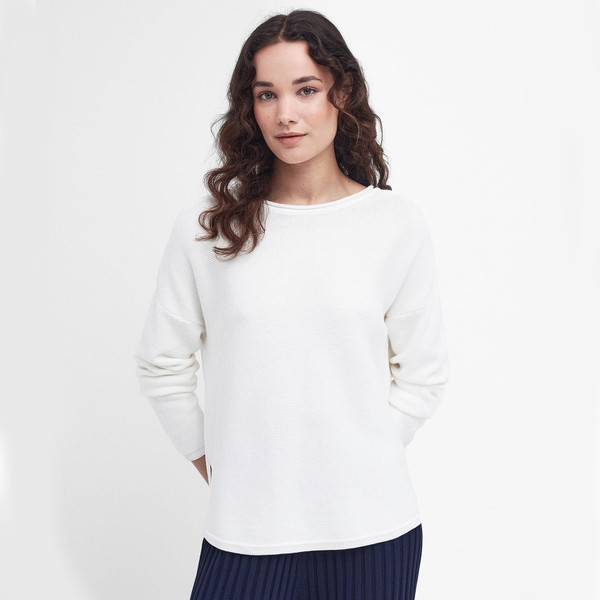 Marine Knitted Jumper Cloud