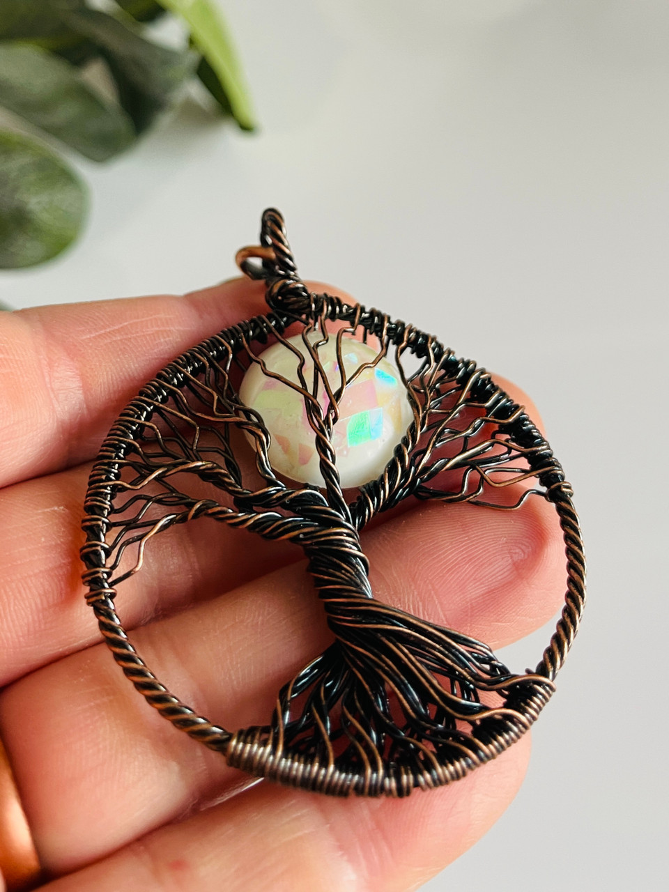 wire wrapped tree of life - hollydayco