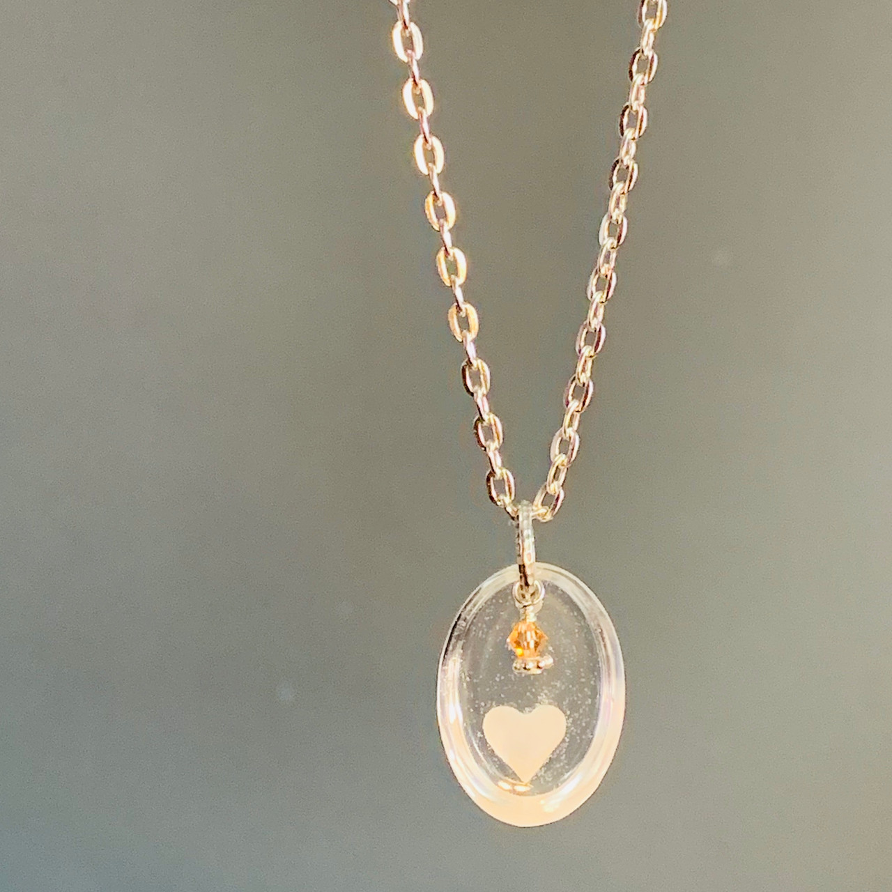 circle cage breastmilk pendant kit - hollydayco